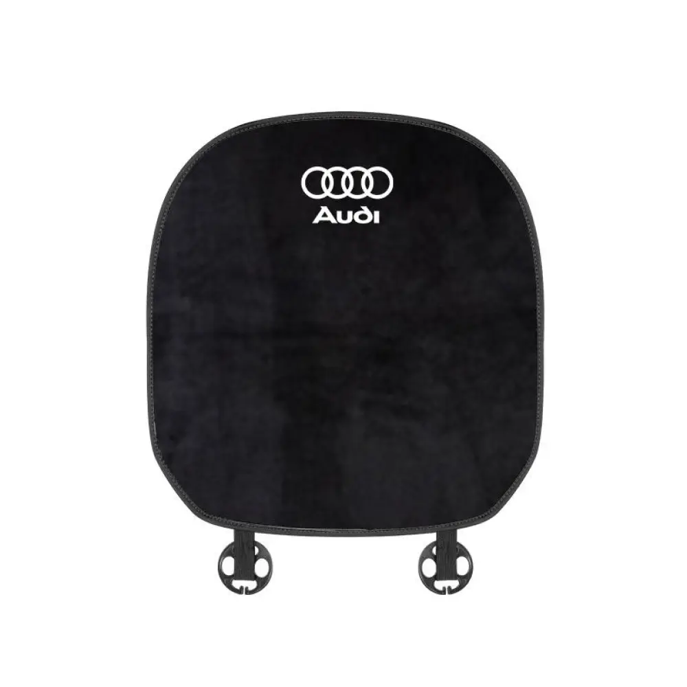 Suitable For Audi Car Flannel Back Cushion Seat Cushion Black