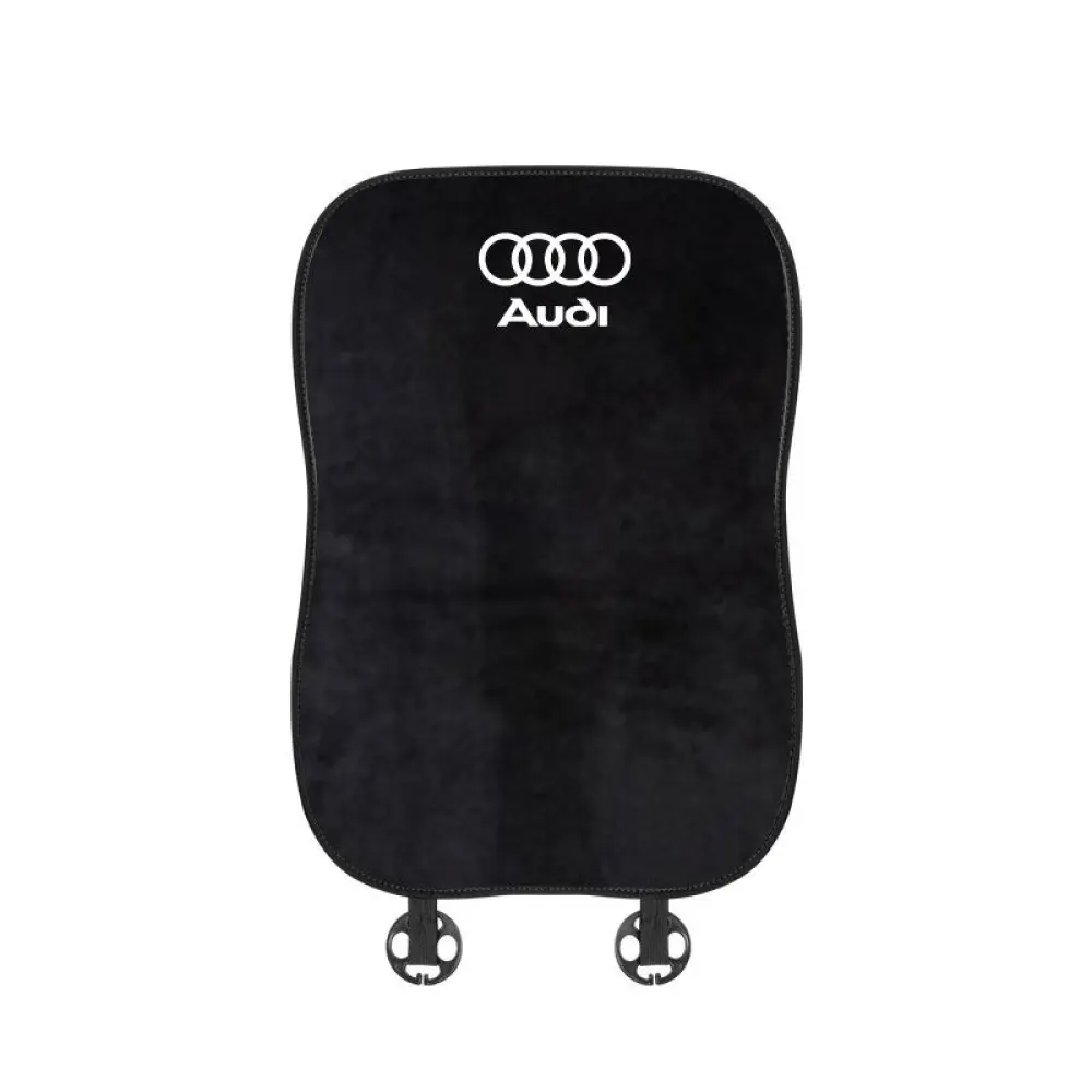 Suitable For Audi Car Flannel Back Cushion Seat Cushion Black