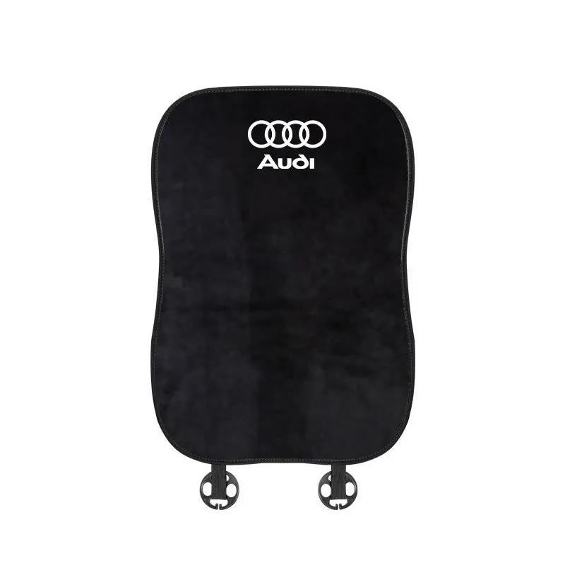 Suitable For Audi Car Flannel Back Cushion Seat Cushion Black