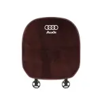 Suitable For Audi Car Flannel Back Cushion Seat Cushion Brown
