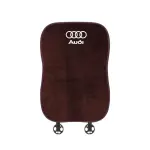 Suitable For Audi Car Flannel Back Cushion Seat Cushion Brown