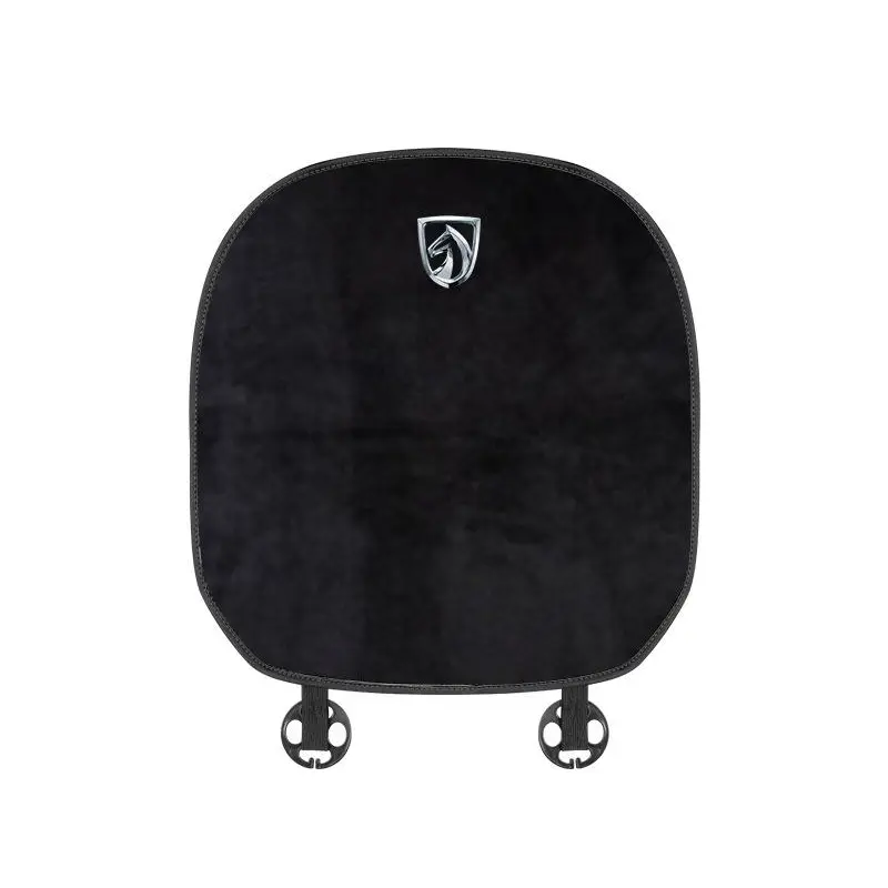 Suitable For Baojun Car Flannel Back Cushion Black