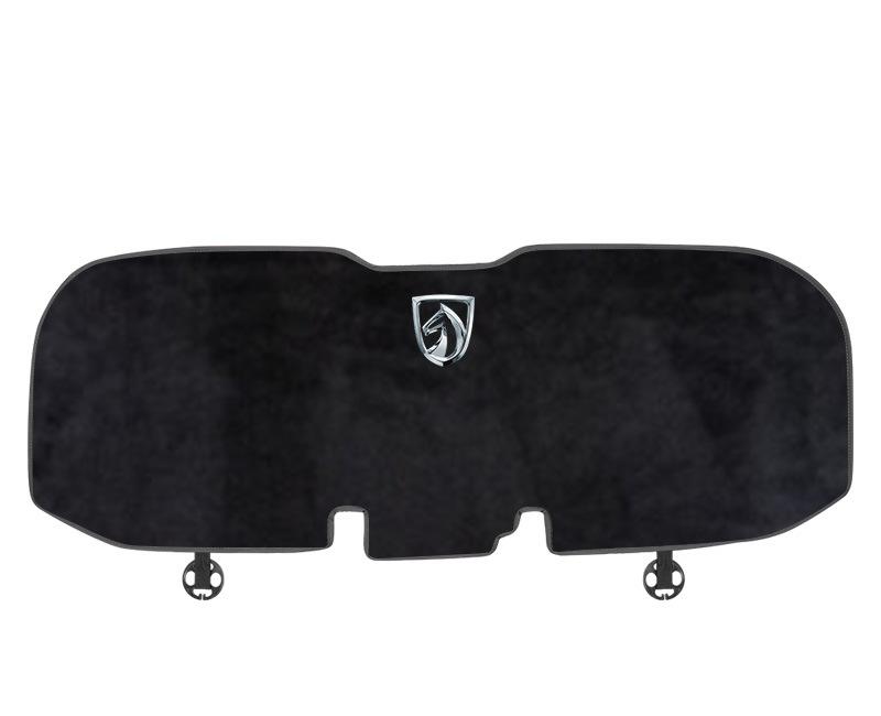 Suitable For Baojun Car Flannel Back Cushion Black