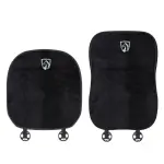 Suitable For Baojun Car Flannel Back Cushion Black