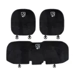 Suitable For Baojun Car Flannel Back Cushion Black
