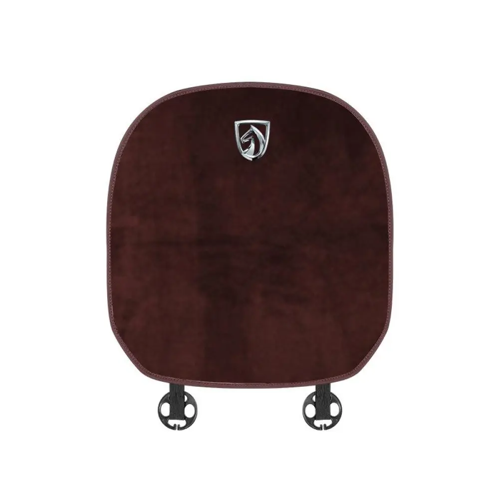 Suitable For Baojun Car Flannel Back Cushion Brown