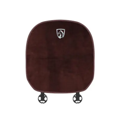 Suitable For Baojun Car Flannel Back Cushion Brown 02