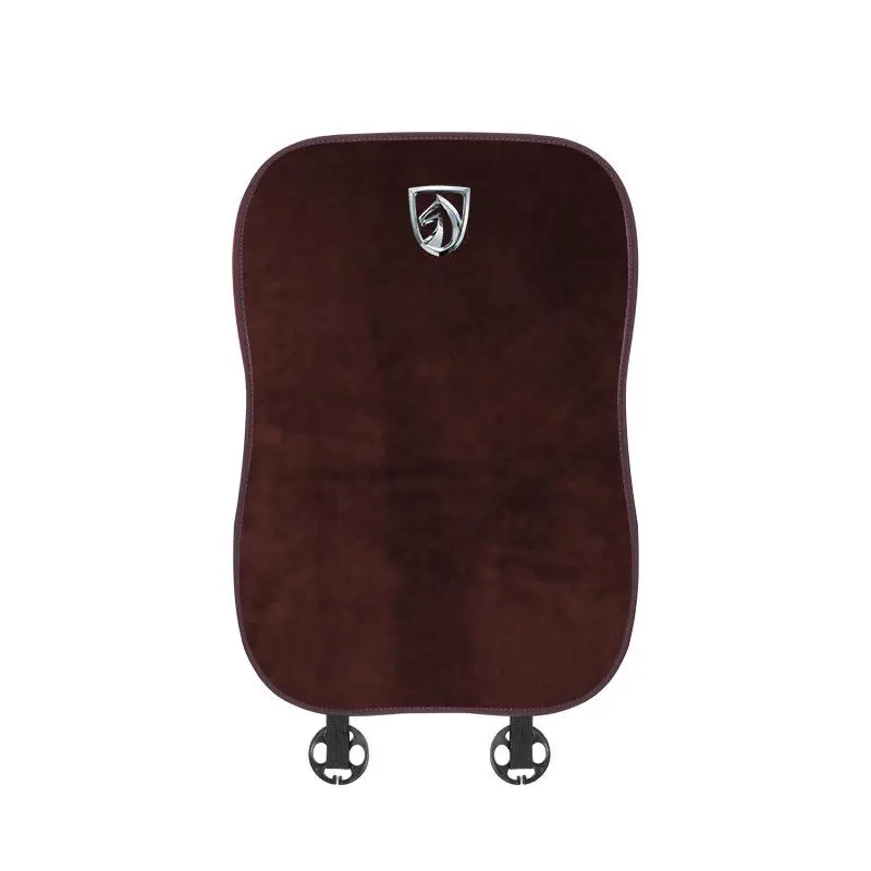 Suitable For Baojun Car Flannel Back Cushion Brown
