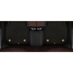 Suitable for Ford Fully Enclosed Car Floor Mats Made of Genuine Leather and Imitation Cashmere-Black