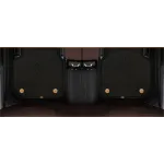Suitable for Benz Fully Enclosed Car Floor Mats Made of Genuine Leather and Imitation Cashmere-Black