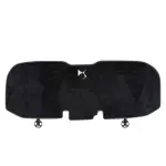 Suitable For Diwali Sport Car Flannel Back Cushion Seat Cushion Black