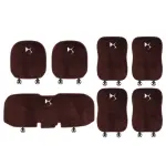 Suitable For Diwali Sport Car Flannel Back Cushion Seat Cushion Brown