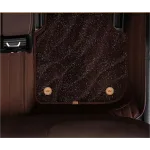 Suitable For  Audi Full Encircling Car Floor Mat Leather Plus Star Blanket-Coffee