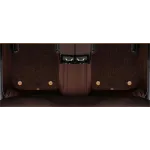 Suitable for Benz Fully Enclosed Car Floor Mats Made of Genuine Leather and Imitation Cashmere-Coffee