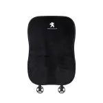 Suitable For Peugeot Car Flannel Back Cushion Seat Cushion Black