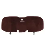 Suitable For Peugeot Car Flannel Back Cushion Seat Cushion Brown