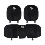Suitable for Senova Car Flannel Back Cushion Seat Cushion Black