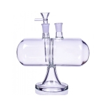 Best Infinity Waterfall Gravity Bong Downstem Glass Water Pipe