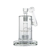 Best Cheap Mobius Sidecar Bubbler Bongs Clear Glass Matrix Perc Oil Dab Rigs