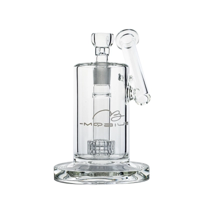 Best Cheap Mobius Sidecar Bubbler Bongs Clear Glass Matrix Perc Oil Dab Rigs 01