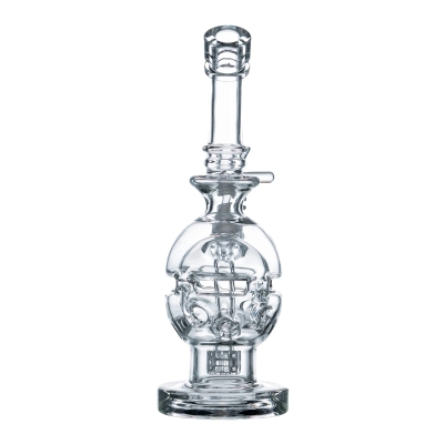 Best Faberge Egg Dab Rig Swiss showerhead Perc Clear Glass Bong Waterpipe 02