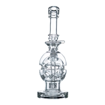 Best Faberge Egg Dab Rig Swiss showerhead Perc Clear Glass Bong Waterpipe 02