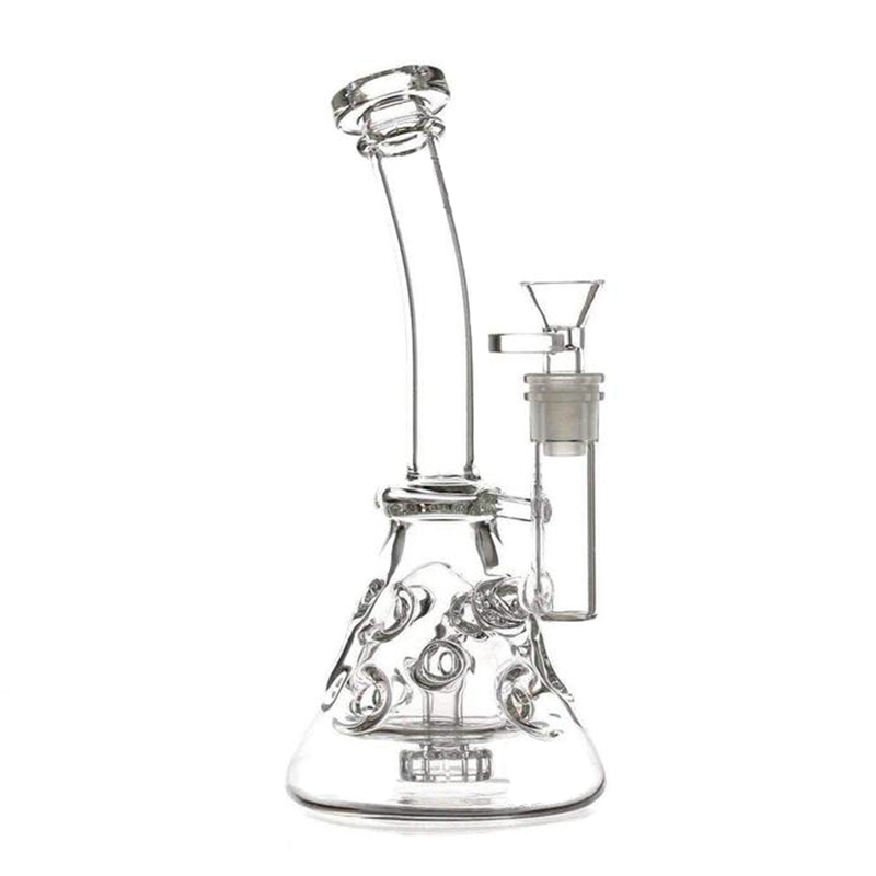 Swiss perc glass beaker bong