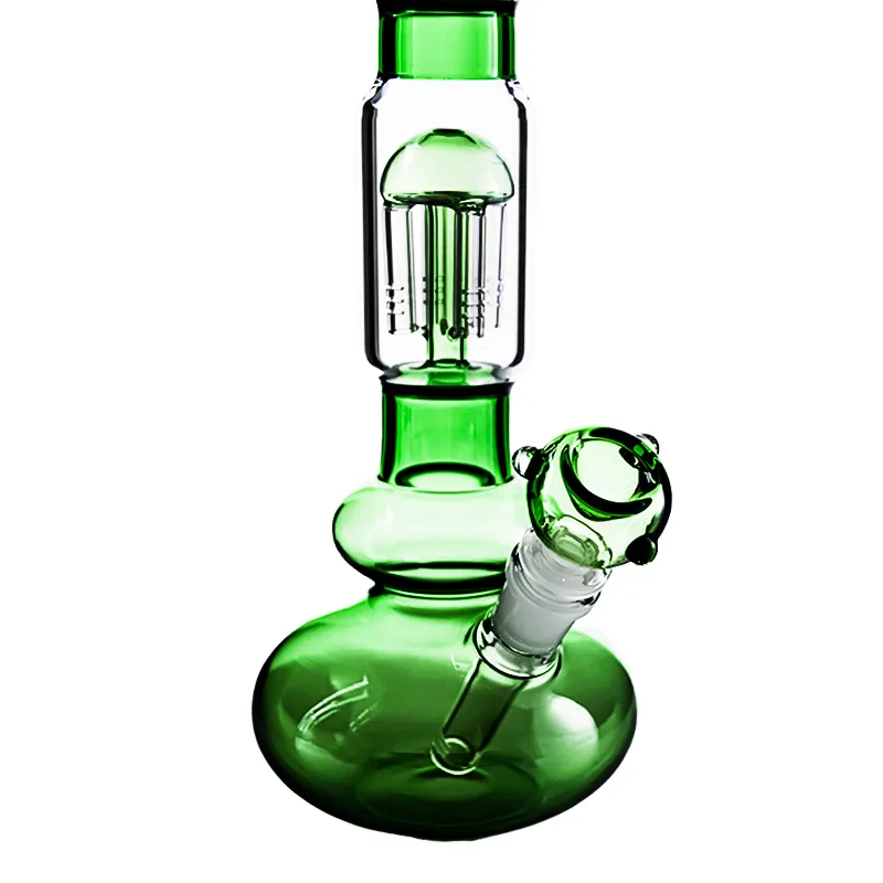  Double Tree Perc Glass Bongs 