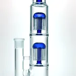 Blue big glass bong