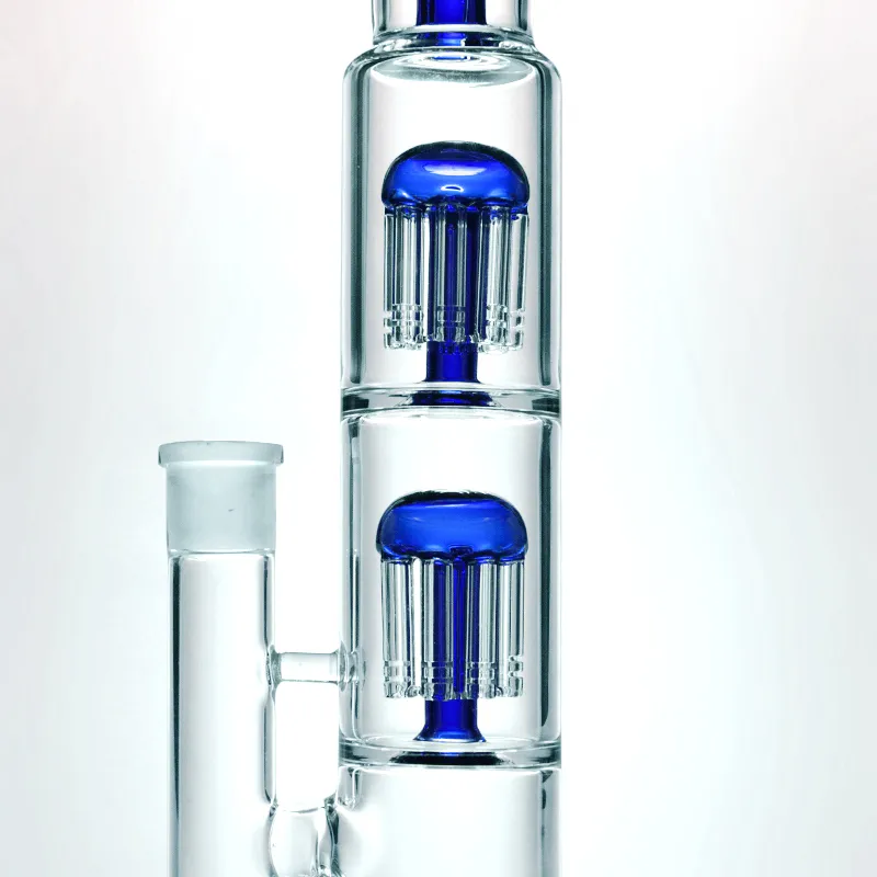 Blue big glass bong