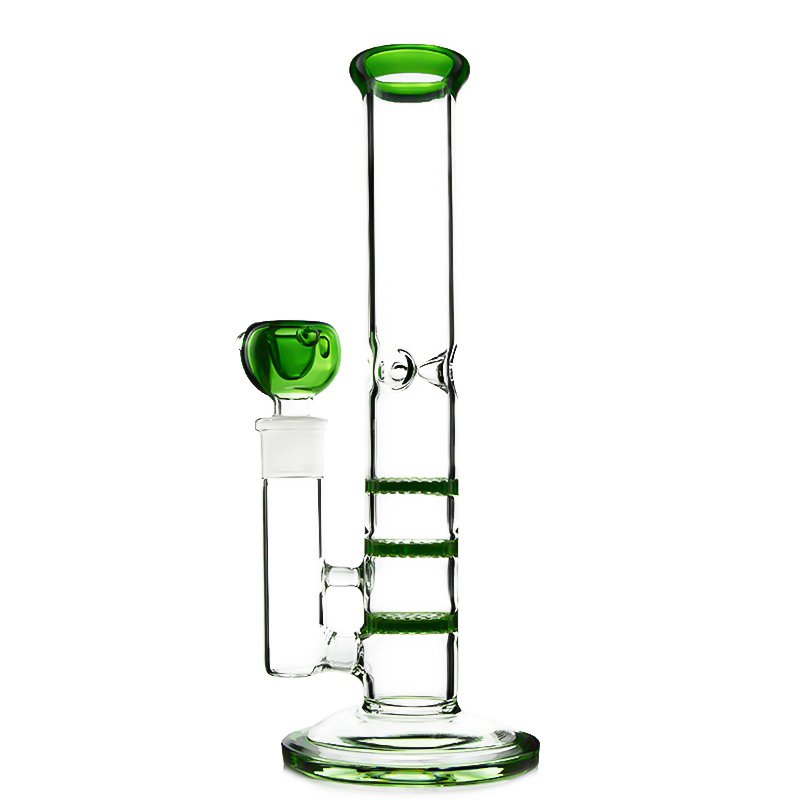 Triple Honeycomb Perc Bong Ice Pinch cheap bong