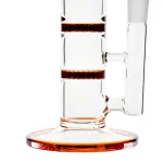 straight glass bong
