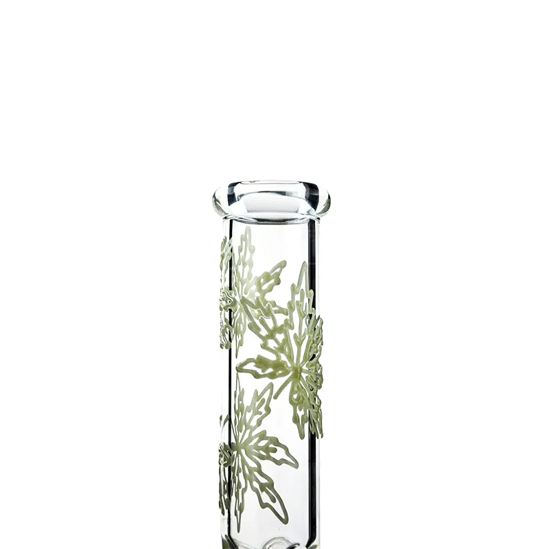glow in the dark leaf bong