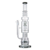 20 Inch Mushroon-Jellyfish Perc Black Big Bongs Thick Glass Huge Water pipe