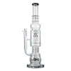 20 Inch Mushroon-Jellyfish Perc Black Big Bongs Thick Glass Huge Water pipe