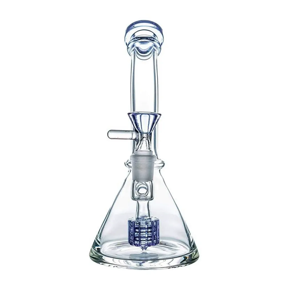 8 Inch Portable Glass Bongs Cheap Mini Dab Rigs 