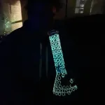 Glow in the dark beaker bong