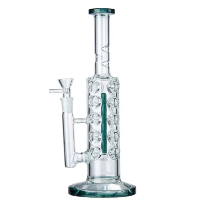 Best Feberge Egg Glass Bong Inline Perc Dab Rig Waterpipe W/ Ice Catcher 01