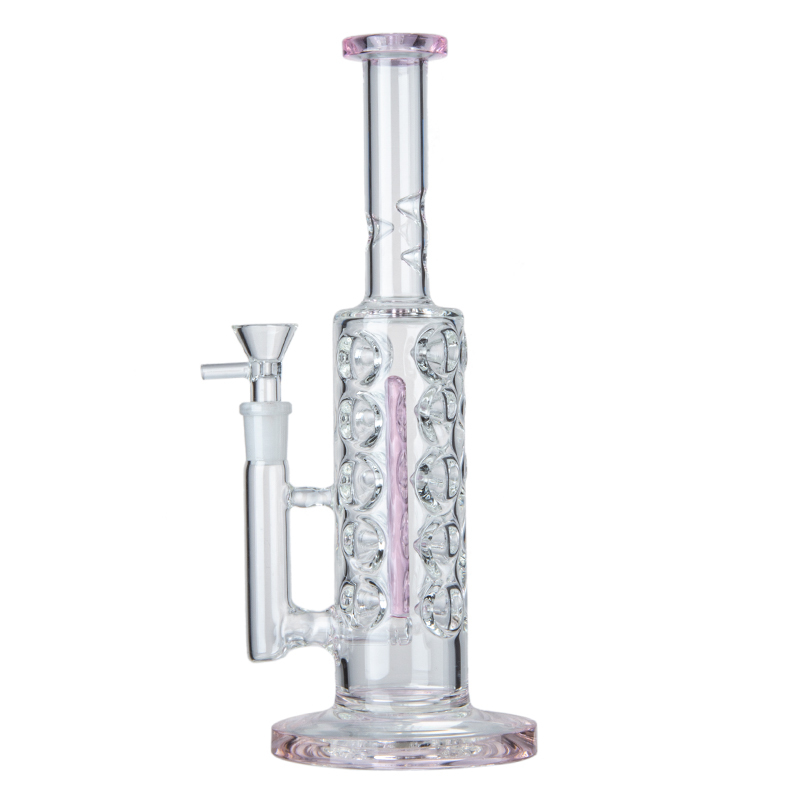 Pink Feberge Egg Glass Bong