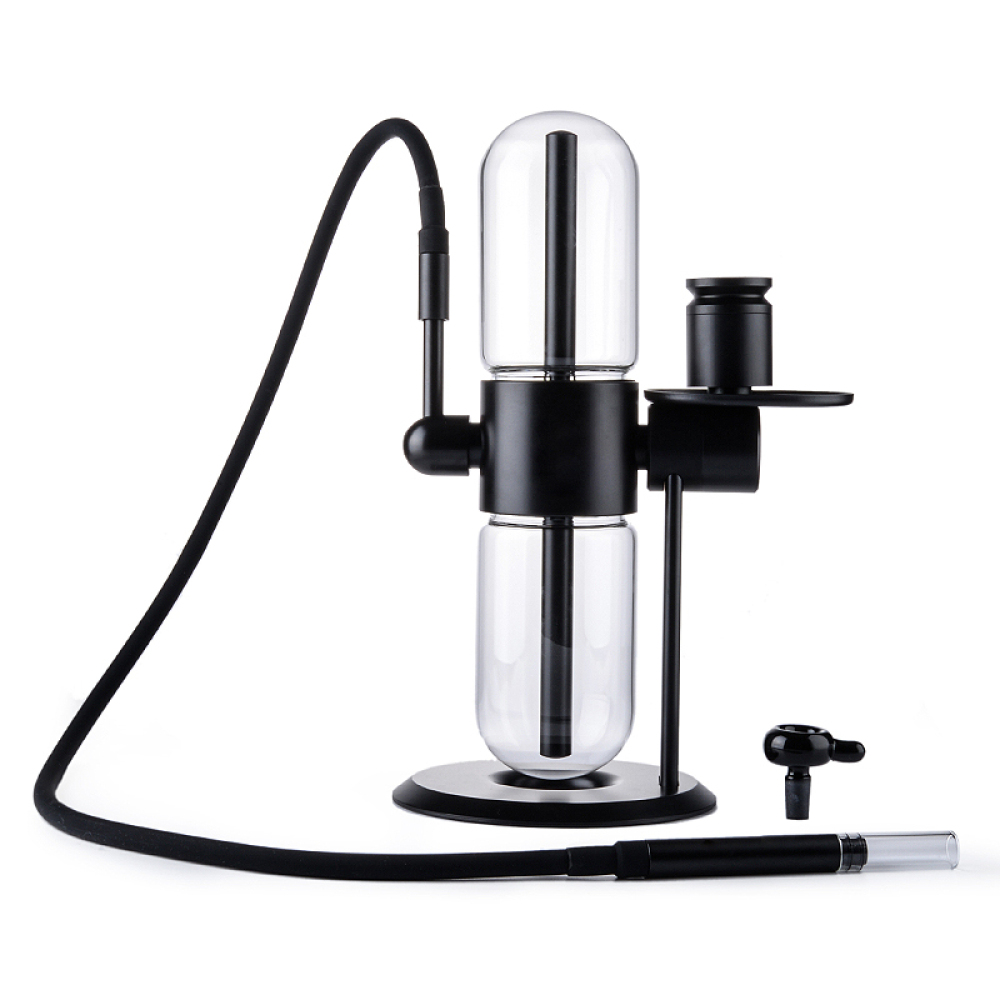 Best Big 360 Degree Rotating Gravity Bong Flip Hourglass Spinning Hookah Pipe