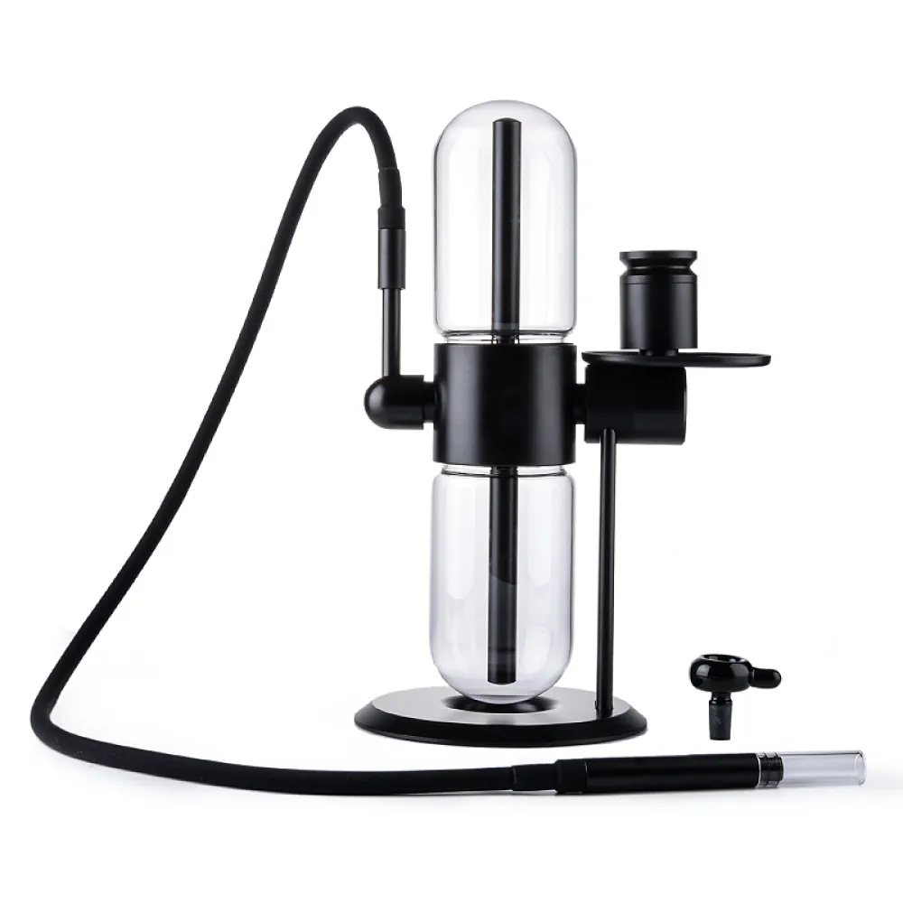 Best Big 360 Degree Rotating Gravity Bong Flip Hourglass Spinning Hookah Pipe