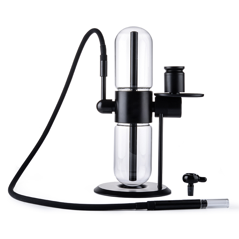 Best Big 360 Degree Rotating Gravity Bong Flip Hourglass Spinning Hookah Pipe