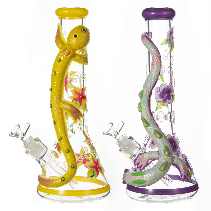 Glow In The Dark Beaker Bongs