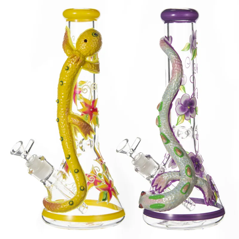 Glow In The Dark Beaker Bongs
