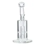 Cheap Pink Mini Bongs Glass Little Dab Rigs Water Pipe W/ Honeycomb Perc