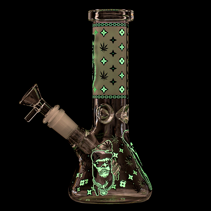 mini glowing dab rig