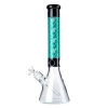 16 Inch Thick Glass Big Bong Large Beaker Water Pipe W/ Ice Pinch