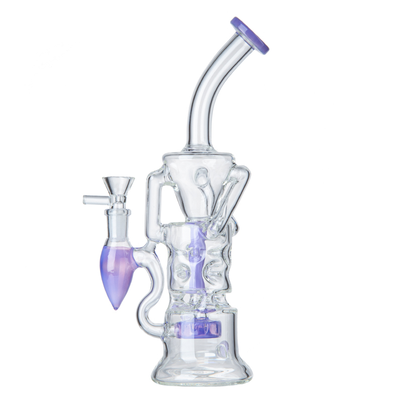 recycler glass bong