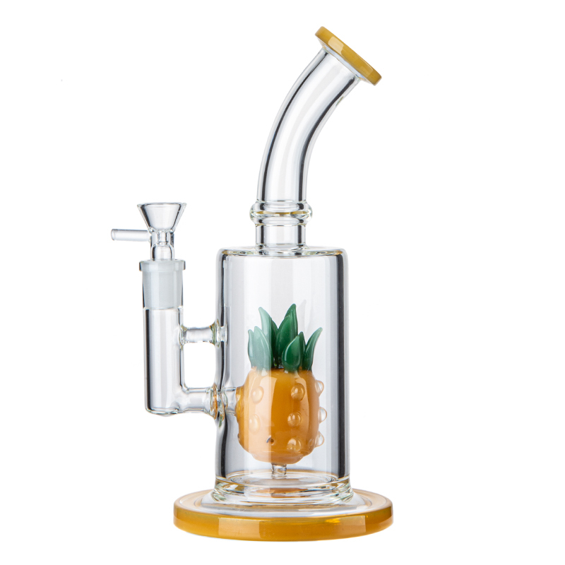 ?Cheap Fruit Glass Bong Girly Dab Rig W/ Pineapple Perc