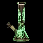 glowing beaker bong
